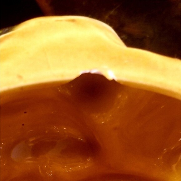 Vintage Inarco E3354 Covered Candy Dish Oranges Lemons Fruit Design 6.5"H 6"Dia - Picture 9 of 9